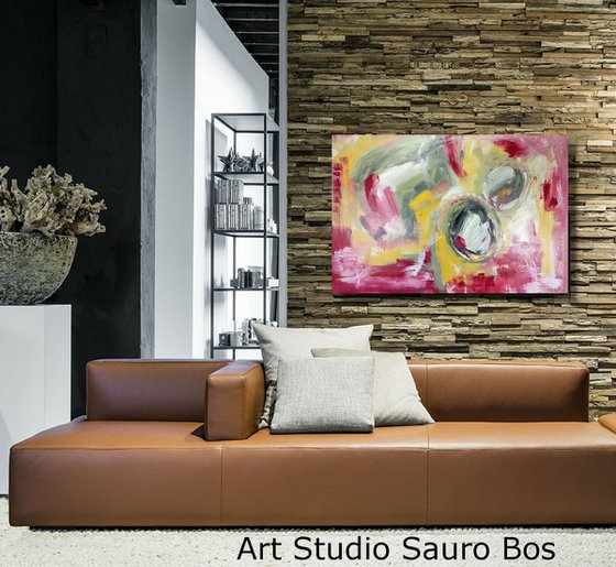 large paintings for living room/extra large painting/abstract Wall Art/original painting/painting on canvas 120x80-title-c714