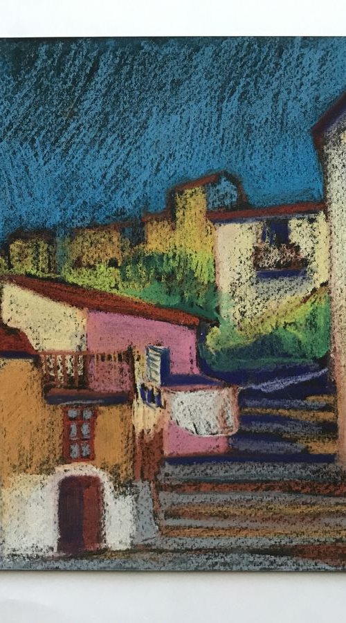 Houses near Caserta by Olga Pascari