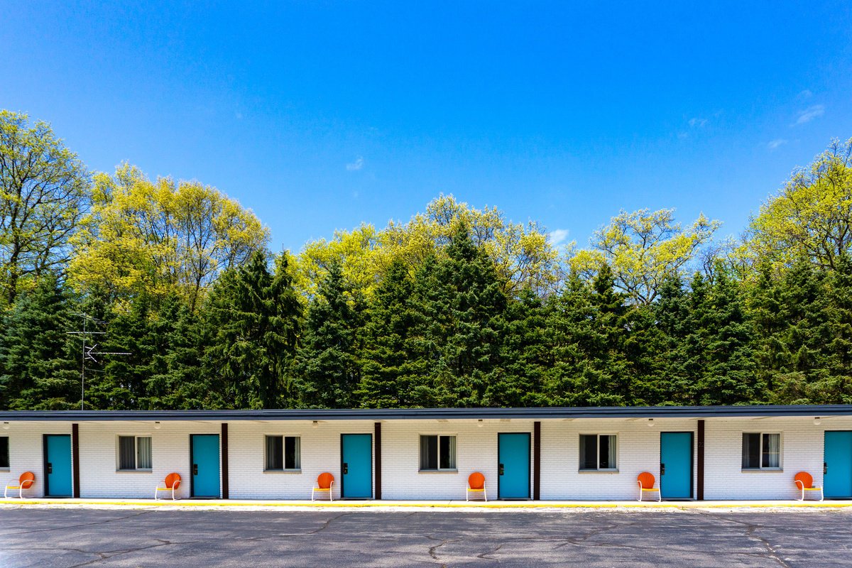 Photorealistic Photograph , Motel Blues By Robert Tolchin, 20 X 16, Artwork For Sale On Artfinder