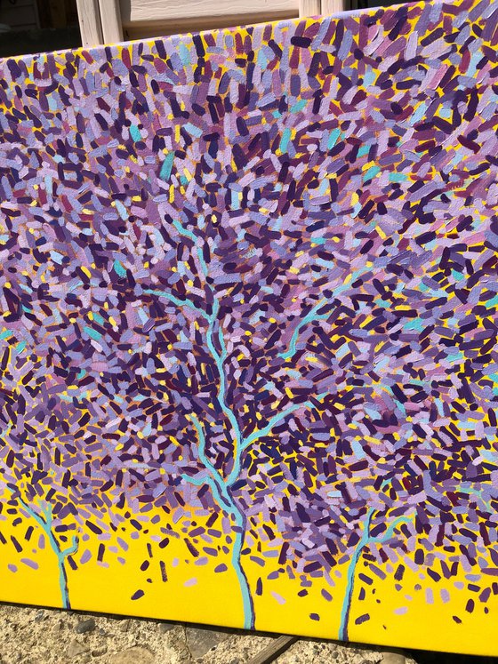 Purple tree