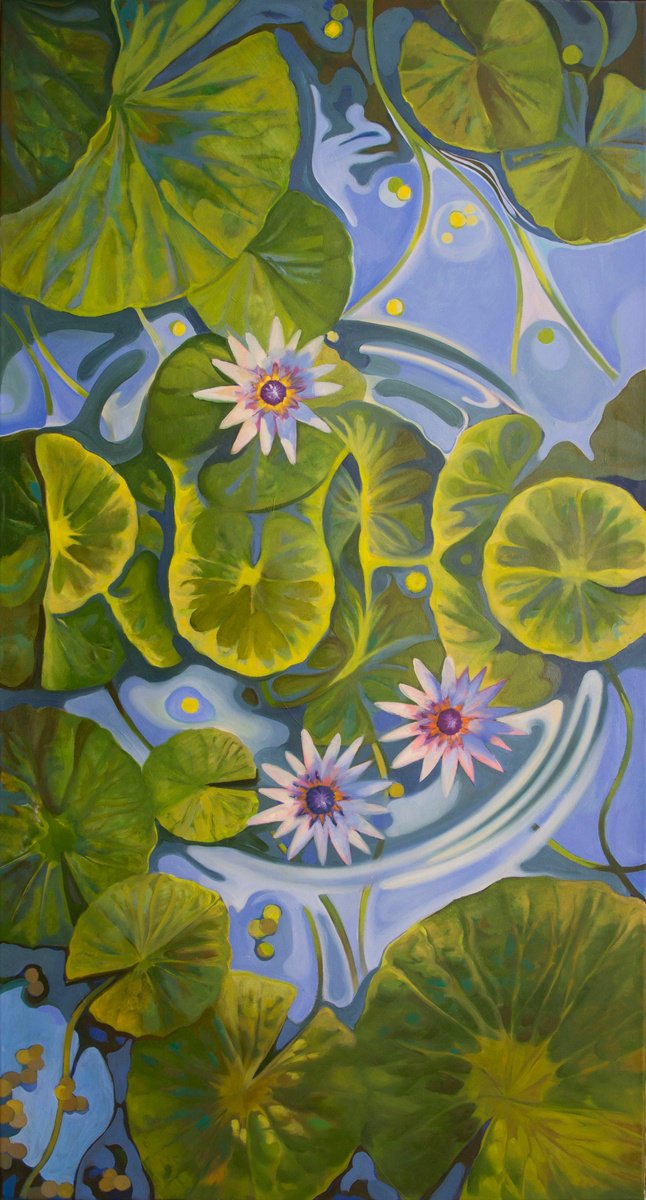 Photorealistic Oil Painting , Stillness By Yaroslav Kurbanov, 31 X 63, Artwork For Sale On Artfinder