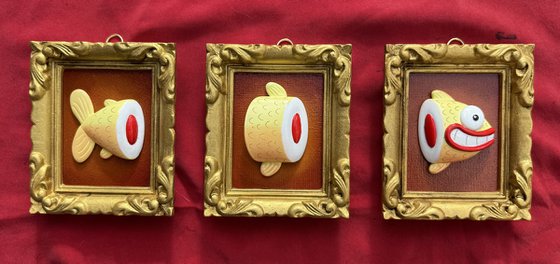 826-5 - YELLOW TRIPTYCH