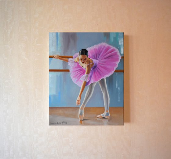 A ballerina in pink III