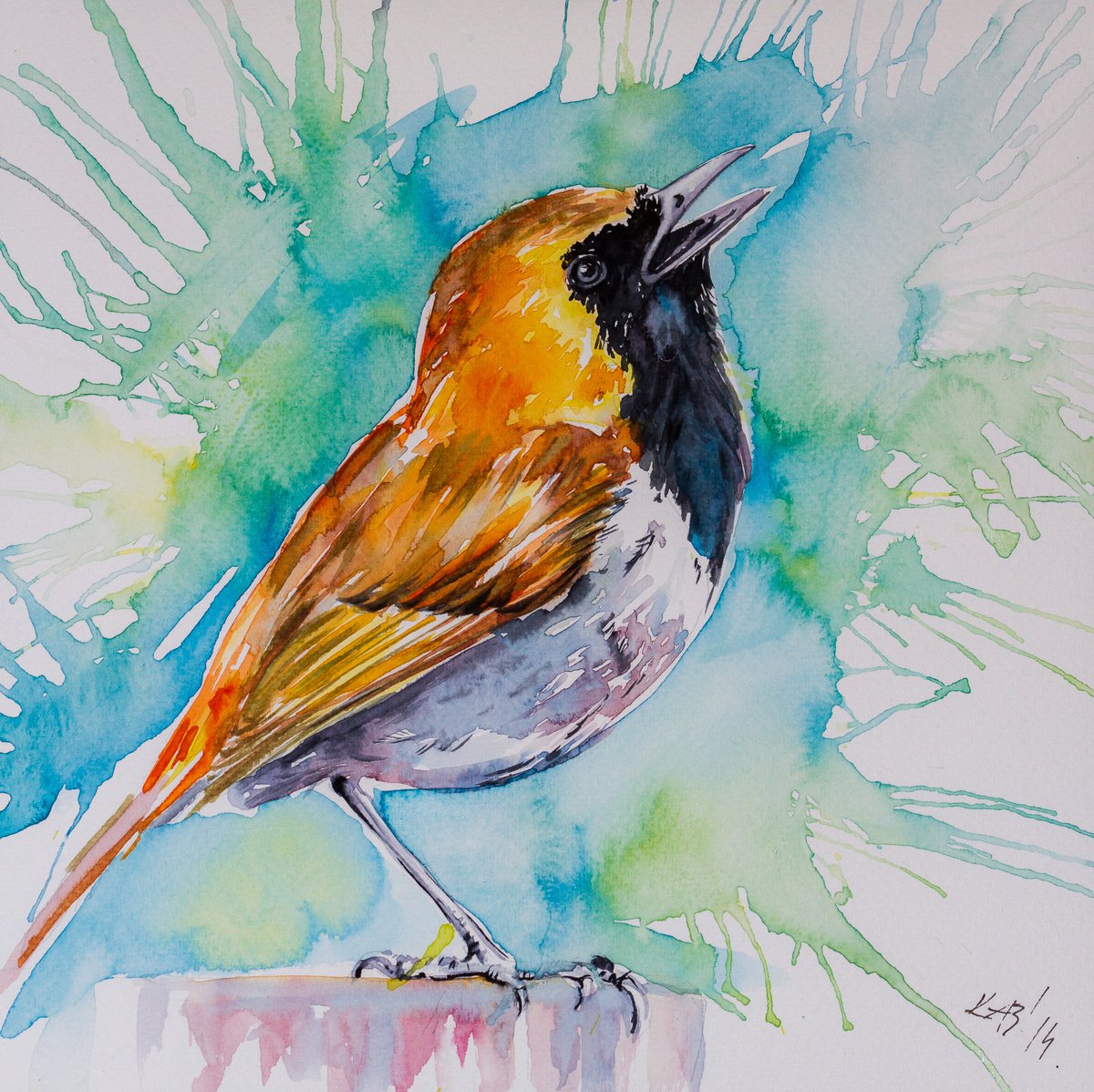 Bird /25 x 25 cm/ by Kovcs Anna Brigitta