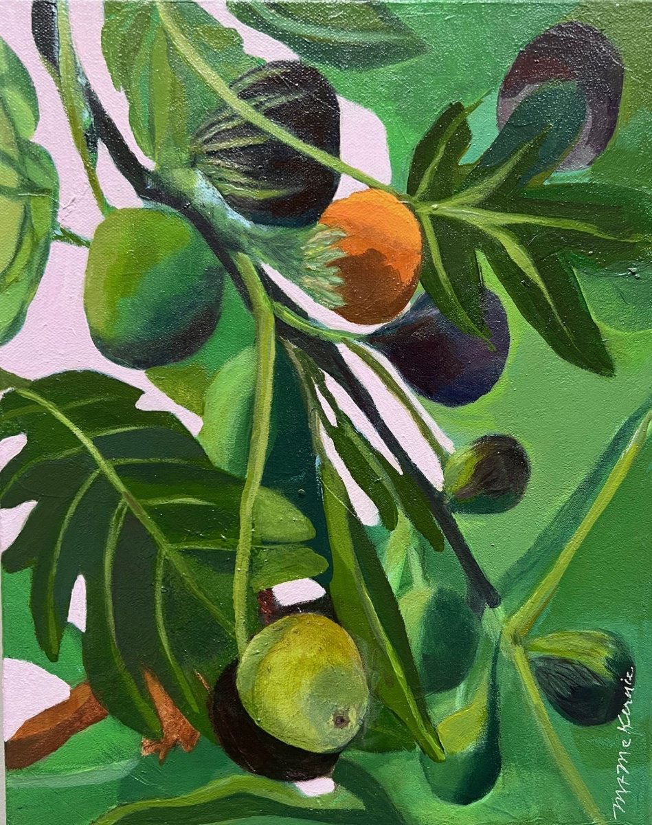  Figmania By Maryanne Mckernie, 11 X 14, Artwork For Sale On Artfinder