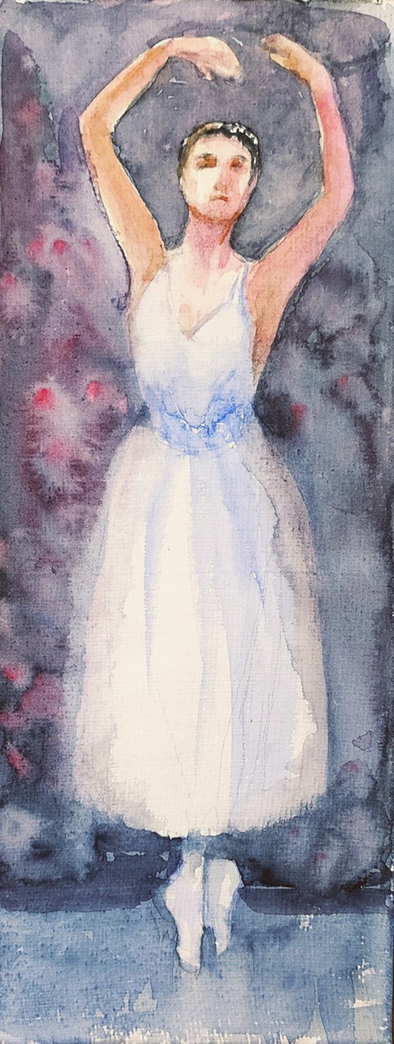 Set of Ballerina dancing