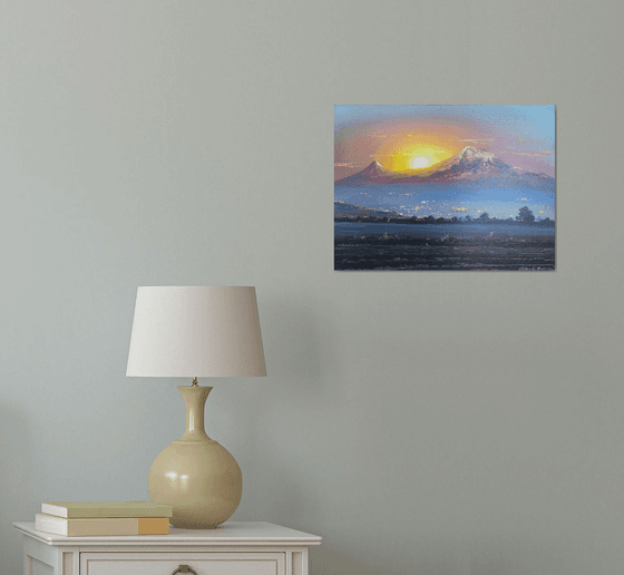 Ararat at Sunset
