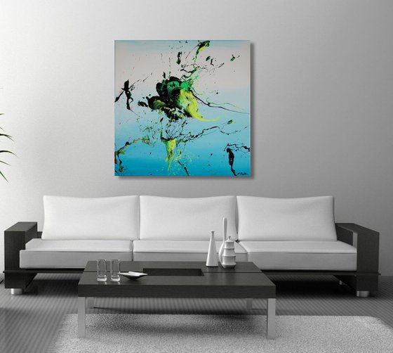 A Frog's Leap (Spirits Of Skies 064012) (80 x 80 cm) XL (32 x 32 inches)