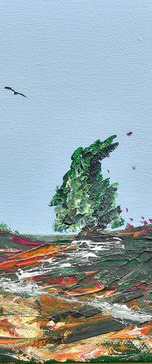 One Tree, small, framed, gorgeous by Mel Graham