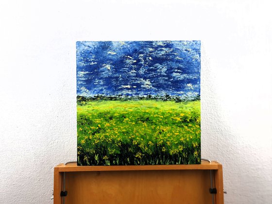 Green Yellow Field