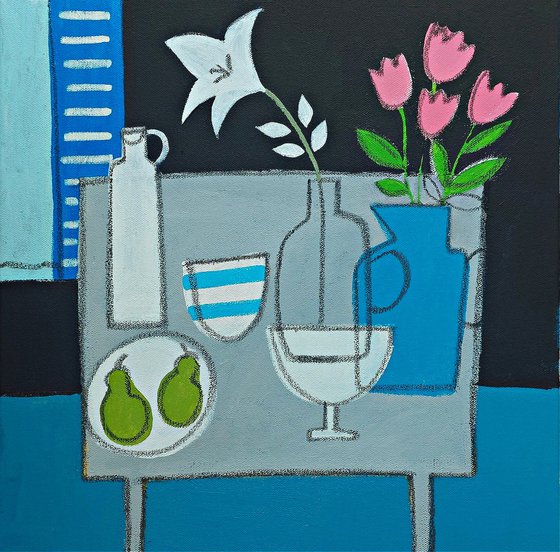 Still Life with Tulips VI