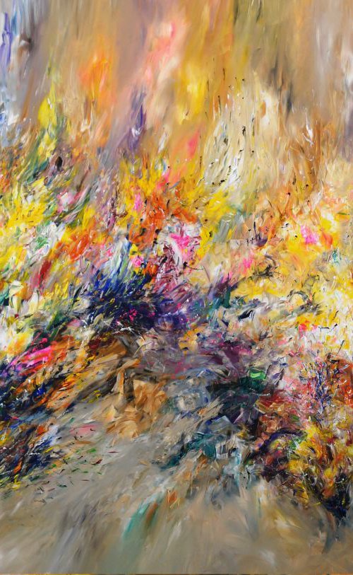 Abstract Painting XXXL 1 by Peter Nottrott