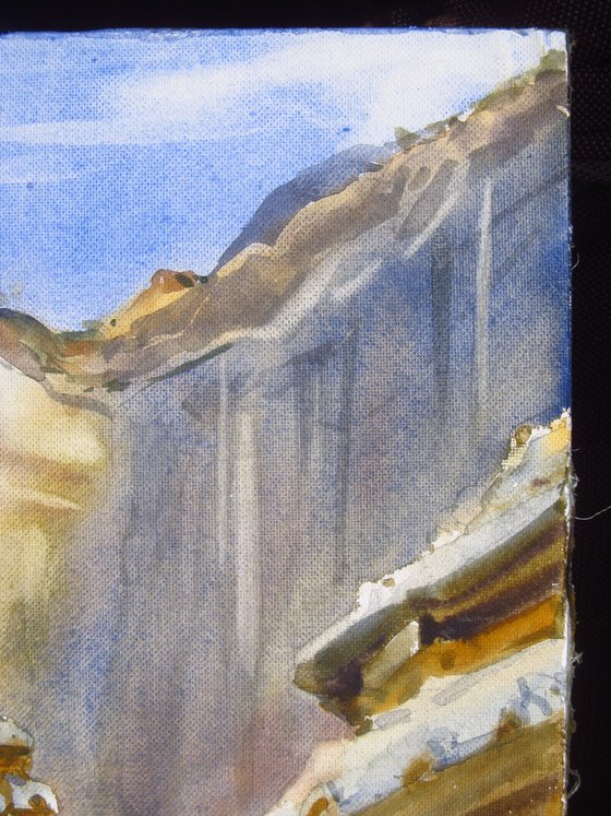 Mountain had a Dream,Ellora Caves 5