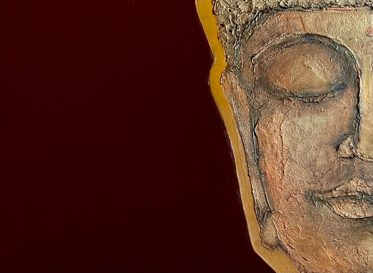 Painting , Inner Silence By Vera Klimova, 31 X 24, Artwork For Sale On Artfinder