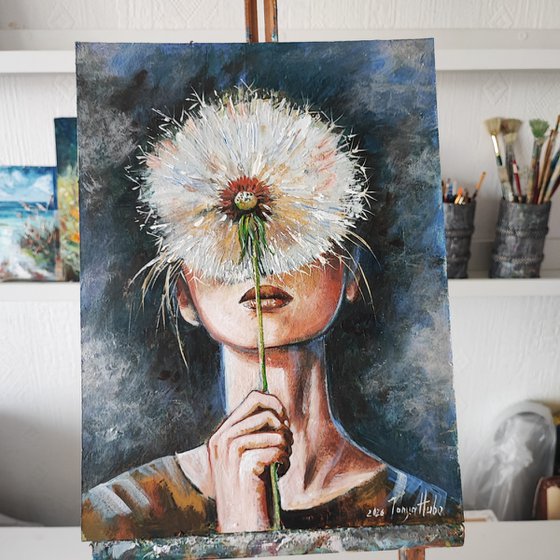 Behind the Dandelion