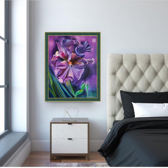 Iris in Barocco Style.