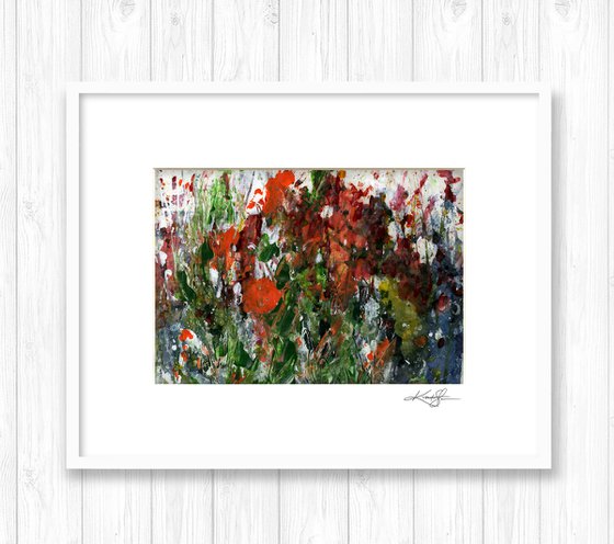 Mystic Garden 2 - Floral Painting by Kathy Morton Stanion