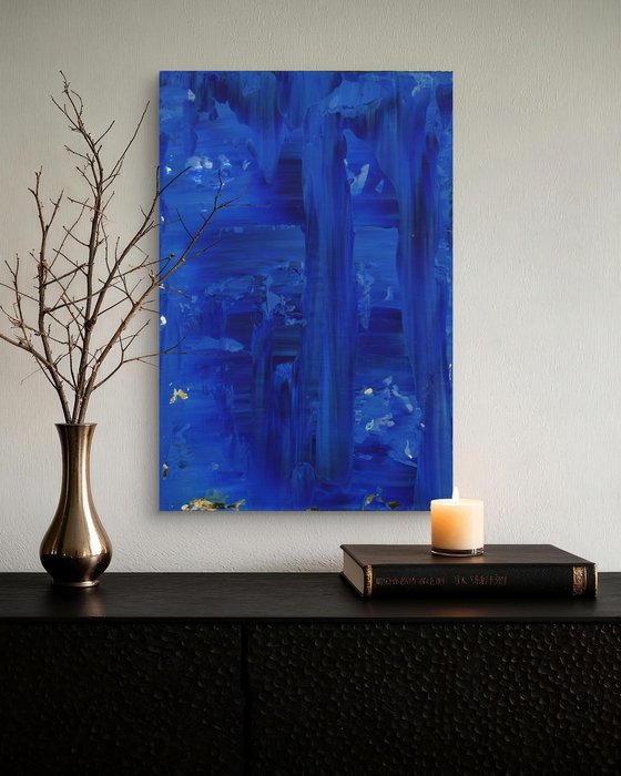 Blue, Unfolding