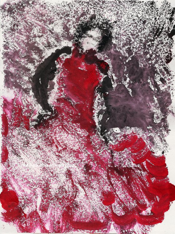 Women in Red Set of three