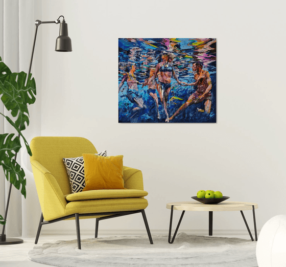 Between water and air