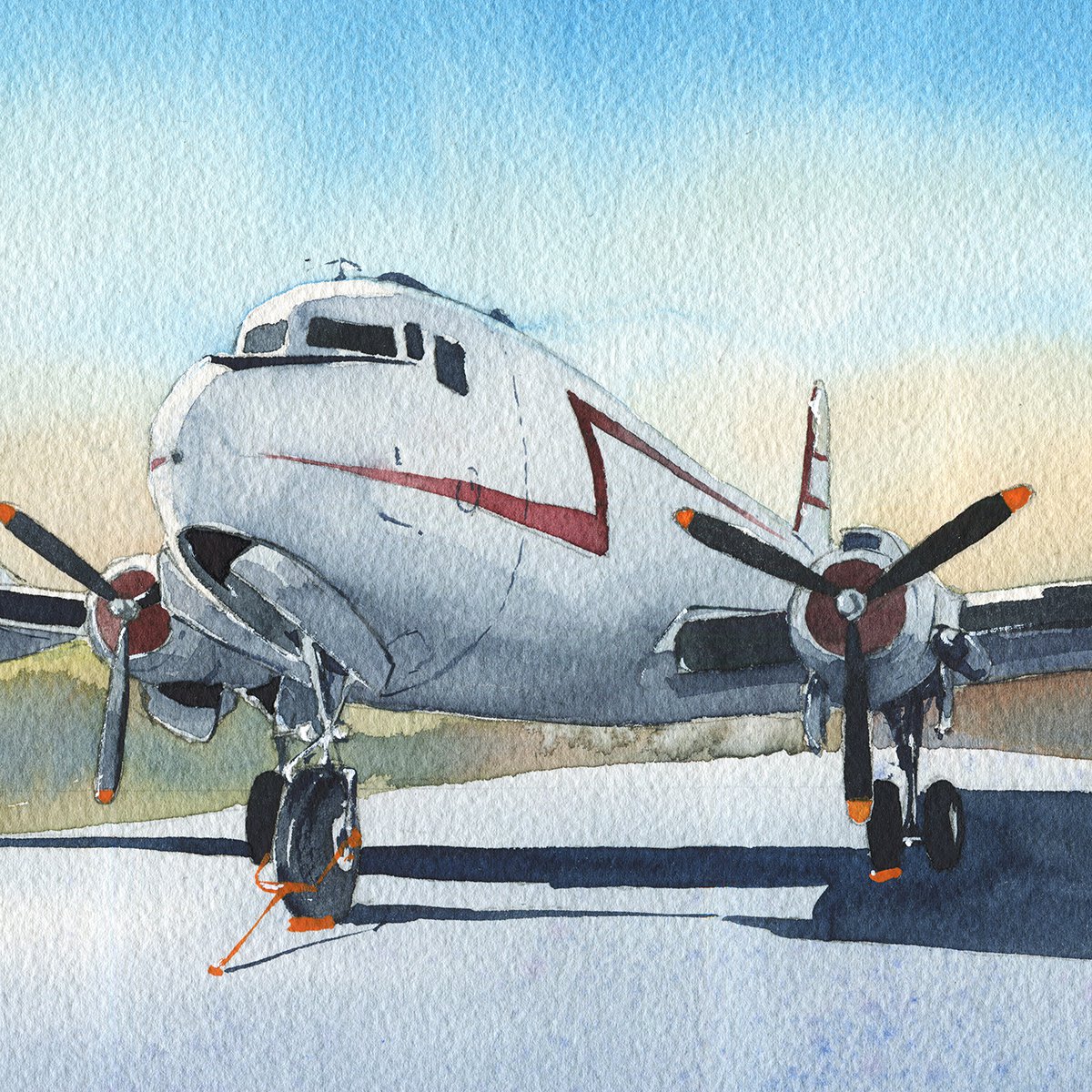 Douglas DC-4 by Oleksii Iakurin