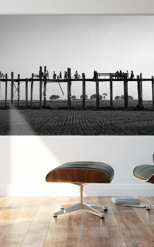 The Wooden Crossing XL by Serge Horta
