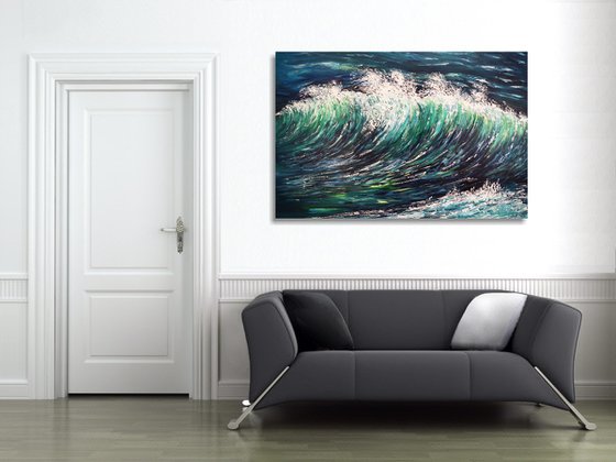 Seascape Breaking Waves XL 1