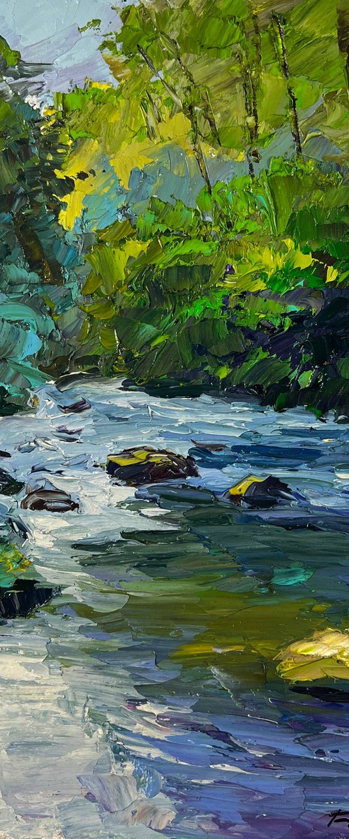 Crystal Water among Rocky Giants by Boris Serdyuk