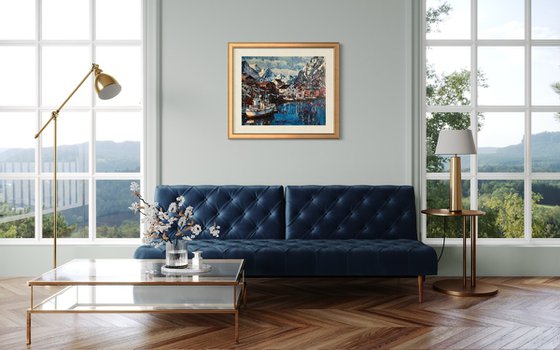 North. Northern blue.