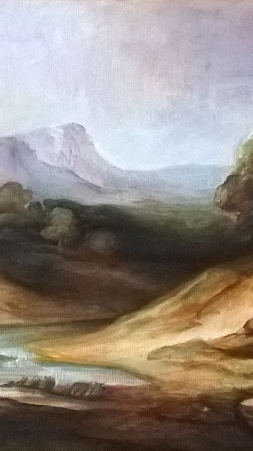 landscape by Viktória Déri