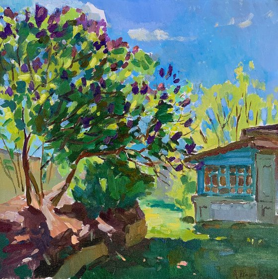 Spring Courtyard