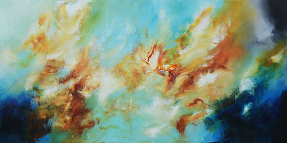 Abstract painting - Gone with the Wind