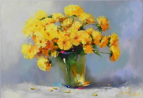 "Sunny flower" by Mykhailo Novikov