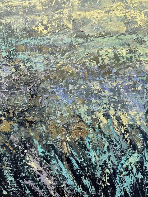 Field at Sunrise A26 50x70cm