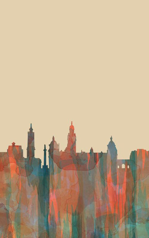 Glasgow Scotland, UK Skyline - Navaho by Marlene Watson