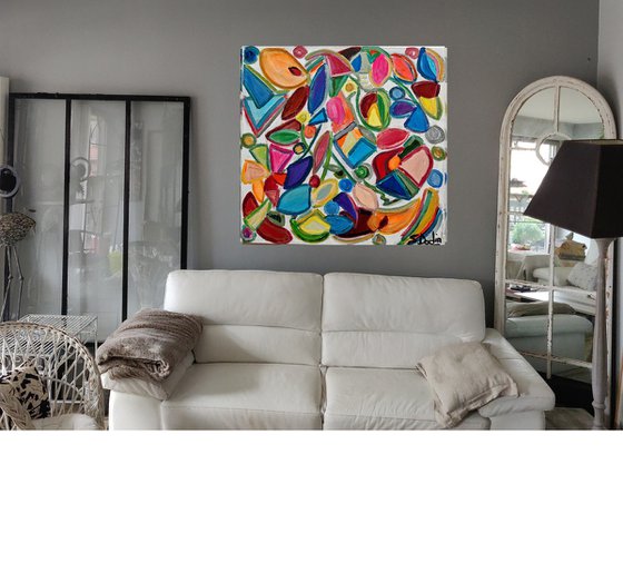 Geometric Inspiration acrylic Artwork
