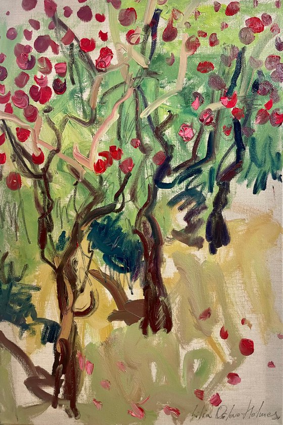 Apple trees