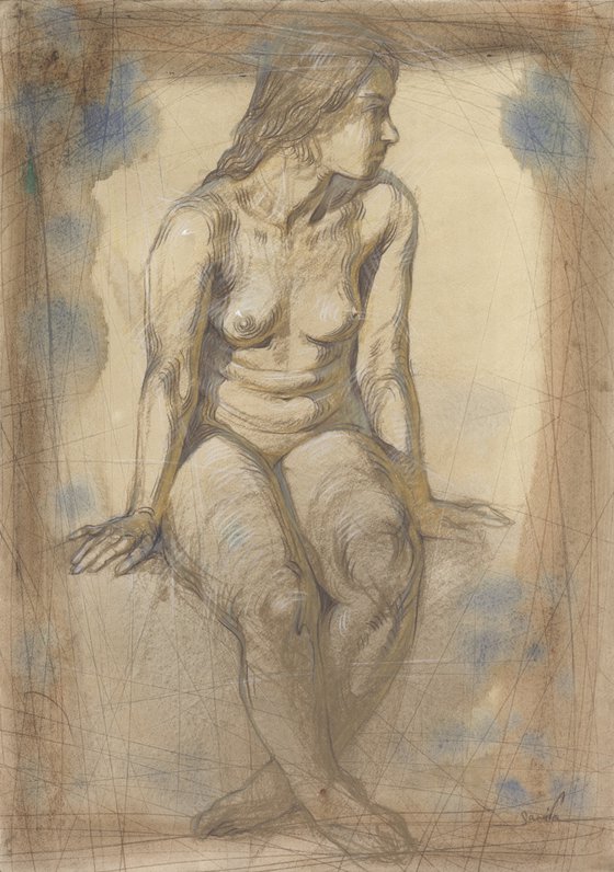 Nude life drawing ART-1894