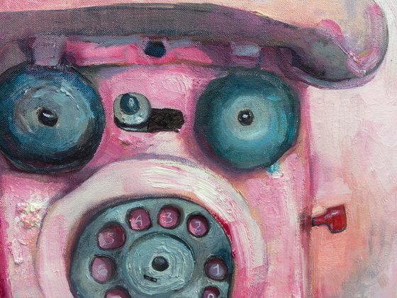 Pink phone