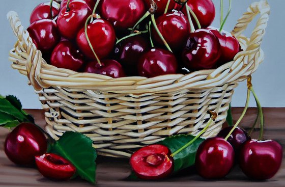 Still Life With Cherries