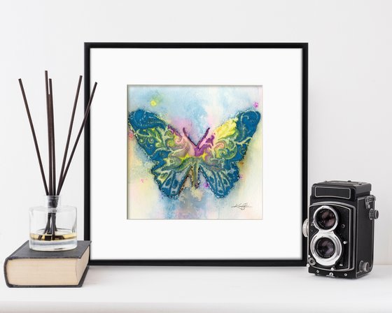 Alluring Butterfly 9 - Painting  by Kathy Morton Stanion