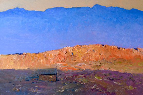 Evening Light. Desert