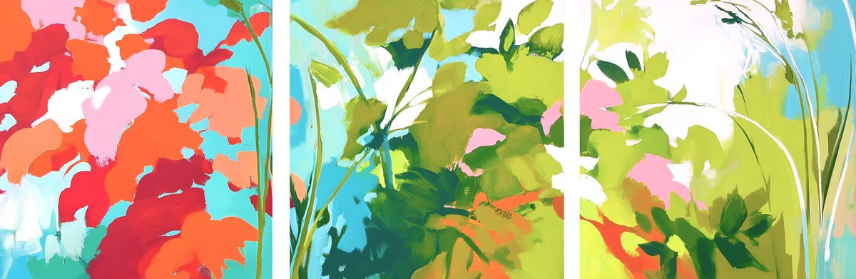  The Rays Touch The Leaves #7 By V+V Kniazievi, 83 X 28, Artwork For Sale On Artfinder