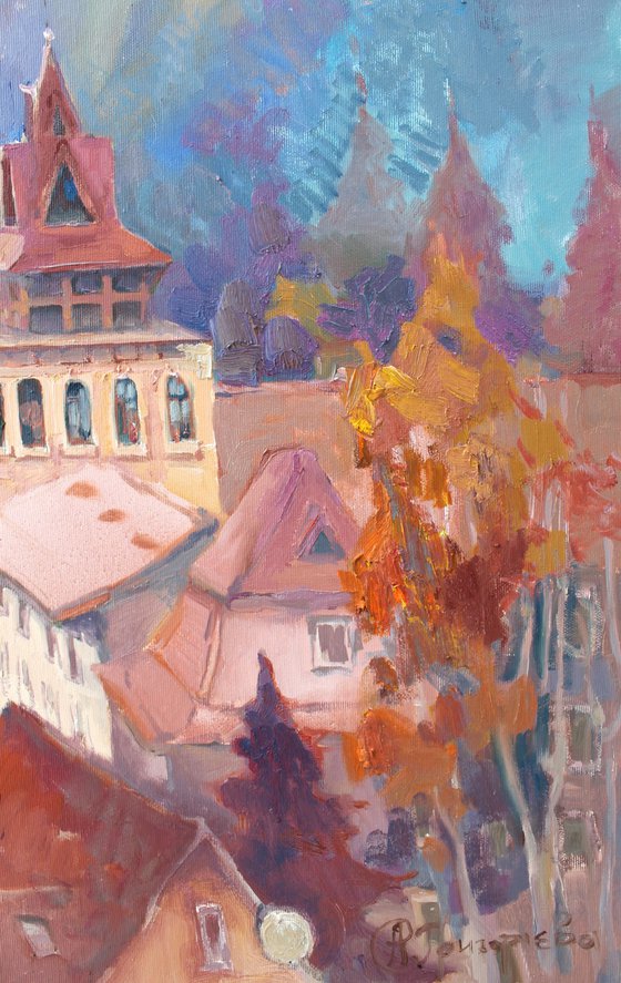 Castle between Mountains