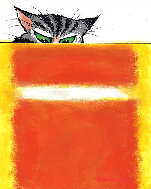 Rothko's Cat by Ben De Soto