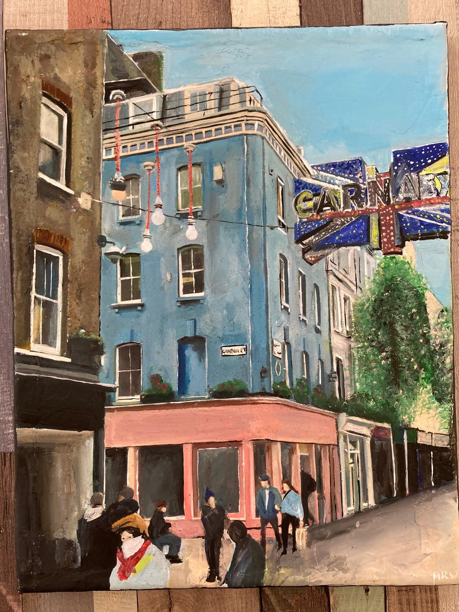 A View Of Carnaby Street by Andrew Reid Wildman