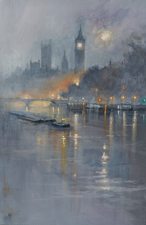 Out of the Mist, London by Alan Harris
