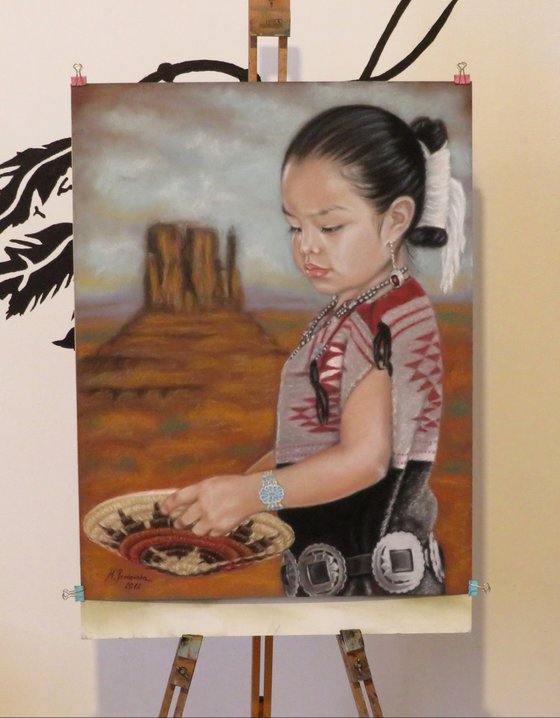 "Bambina Navajo"