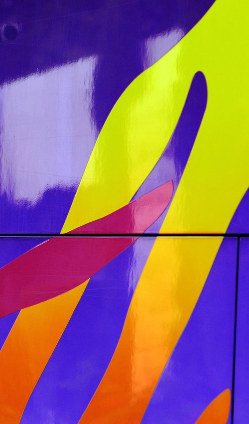 Study in Yellow and Blue by Abba Richman