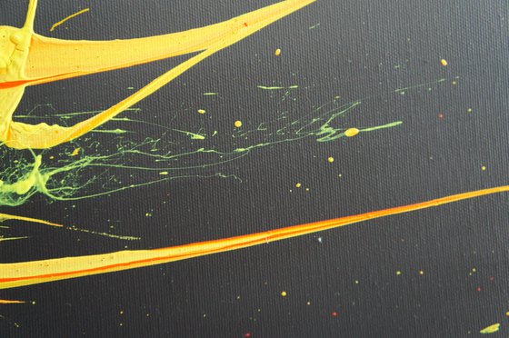 Lava In Space (Spirits Of Skies 098165) - 140 x 70 cm - XXL (56 x 28 inches)